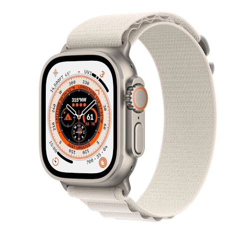 Apple Watch Ultra 49mm Titanium with Alpine Loop A2622