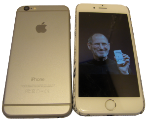 iPhone 6 and Steve Jobs