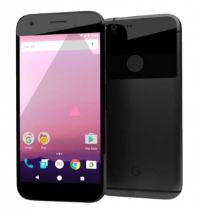 Google Android Pixel Smartphone Front and Back