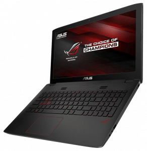 Asus GL552 Gaming Laptop Left Side