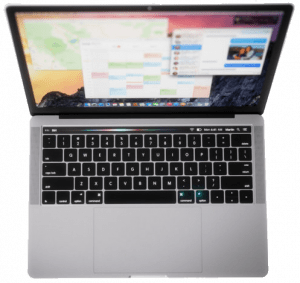 2016 MacBook Pro from above