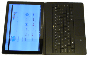 Samsung Galaxy Tab Pro-S SM-W700 Tablet and Keyboard