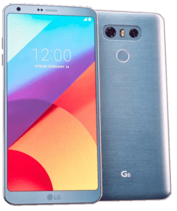 LG G6 Phone Back And Front