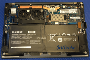 Samsung 940X Laptop Motherboard and Internals