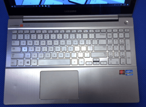 Samsung Series 7 Chronos Laptop From Above