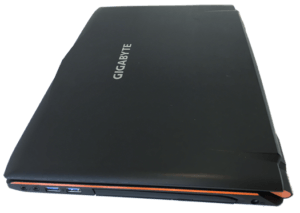 Gigabyte Sabre Gaming Laptop Right Side Top