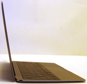 MacBook 12 Laptop Left Side Profile