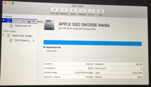 Macbook Pro System Storage Information
