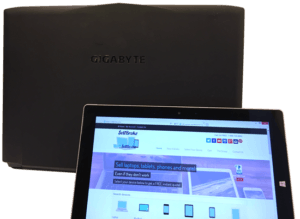 SellBroke Gigabyte Sabre Gaming Laptop Back