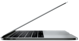 MacBook Pro 2017 Laptop Side Profile