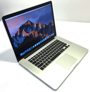 MacBook Pro A1398 Laptop Left Angle