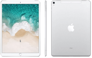 iPad Pro 10.5 front side profile and back