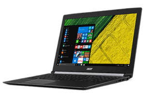 Acer Aspire A515 Laptop Right Angle