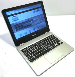 Samsung Chromebook Pro Laptop Left Angle