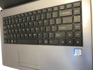 System76 Lemur Laptop Keyboard and Trackpad