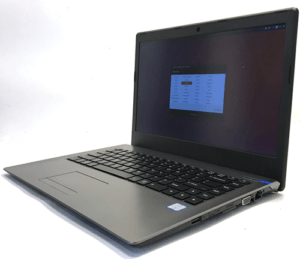 System76 Lemur Laptop Right Angle