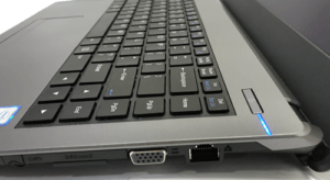 System76 Lemur Laptop Right Side Ports