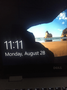 laptop windows lock screen