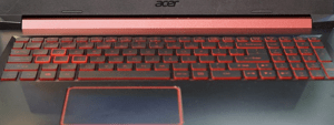 Acer Nitro 5 Laptop Keyboard and Trackpad