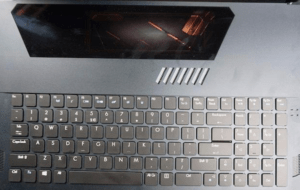 Acer Predator Triton 700 Laptop Trackpad and Keyboard