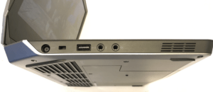 Alienware 13 R2 Laptop Left Side Ports