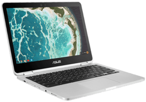 Asus Chromebook C302 Laptop Left Angle