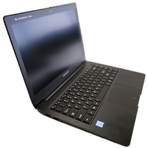Venom BlackBook Zero 14 Laptop Left Angle