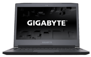 Gigabyte Aero 14 laptop front