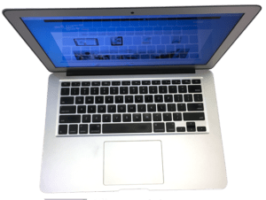 Macbook Air Laptop From Above