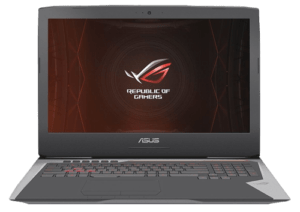 Asus G752 Laptop Front