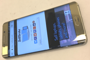 Samsung Galaxy S6 Edge Phone Sell Broke
