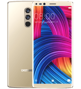 Doogee Mix 2 Phone Front and Back