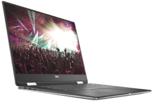Dell XPS 15 2-in-1 Laptop Left Angle