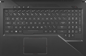 Asus Strix GL503VS Laptop Keyboard and Trackpad