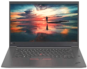 Lenovo ThinkPad X1 Extreme Laptop Front View