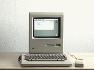 First Macintosh Computer