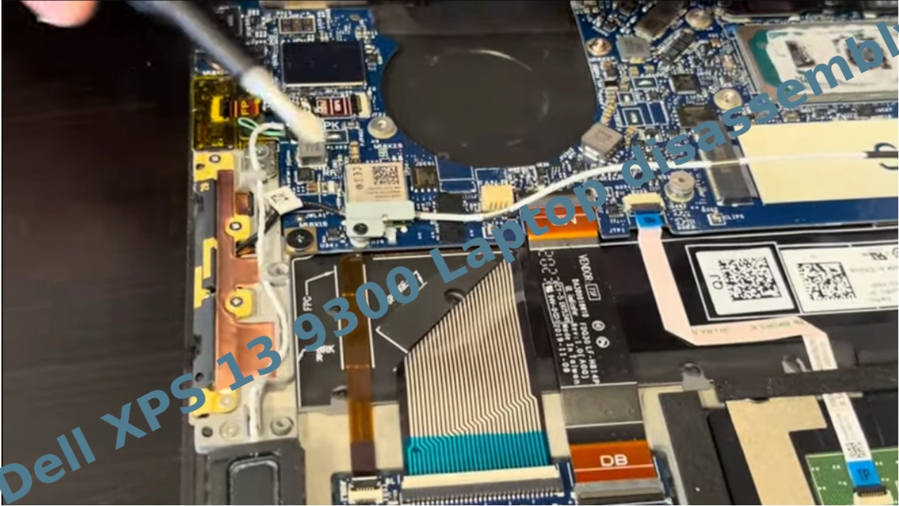 fixing-dell-xps-13-9300-disassembly-repair-upgrade-guide-ssd-ram-battery-motherboard