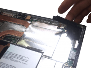 Microsoft Surface Pro 4 1724 tablet disassembly step 10
