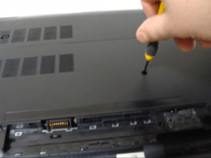 Dell 17-3721 Laptop Disassembly Guide Step 2