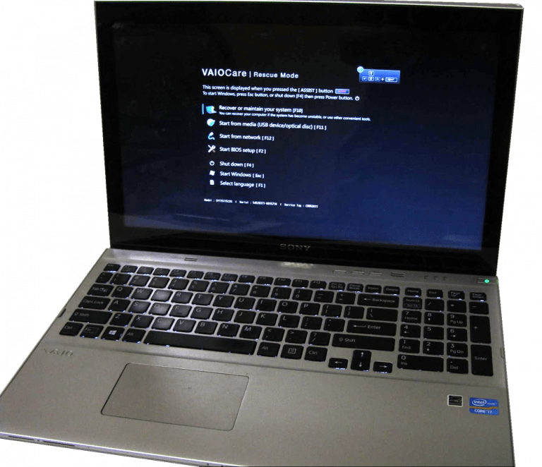 Sony Laptop VAIO SVT151A11L Disassembly Guide SellBroke