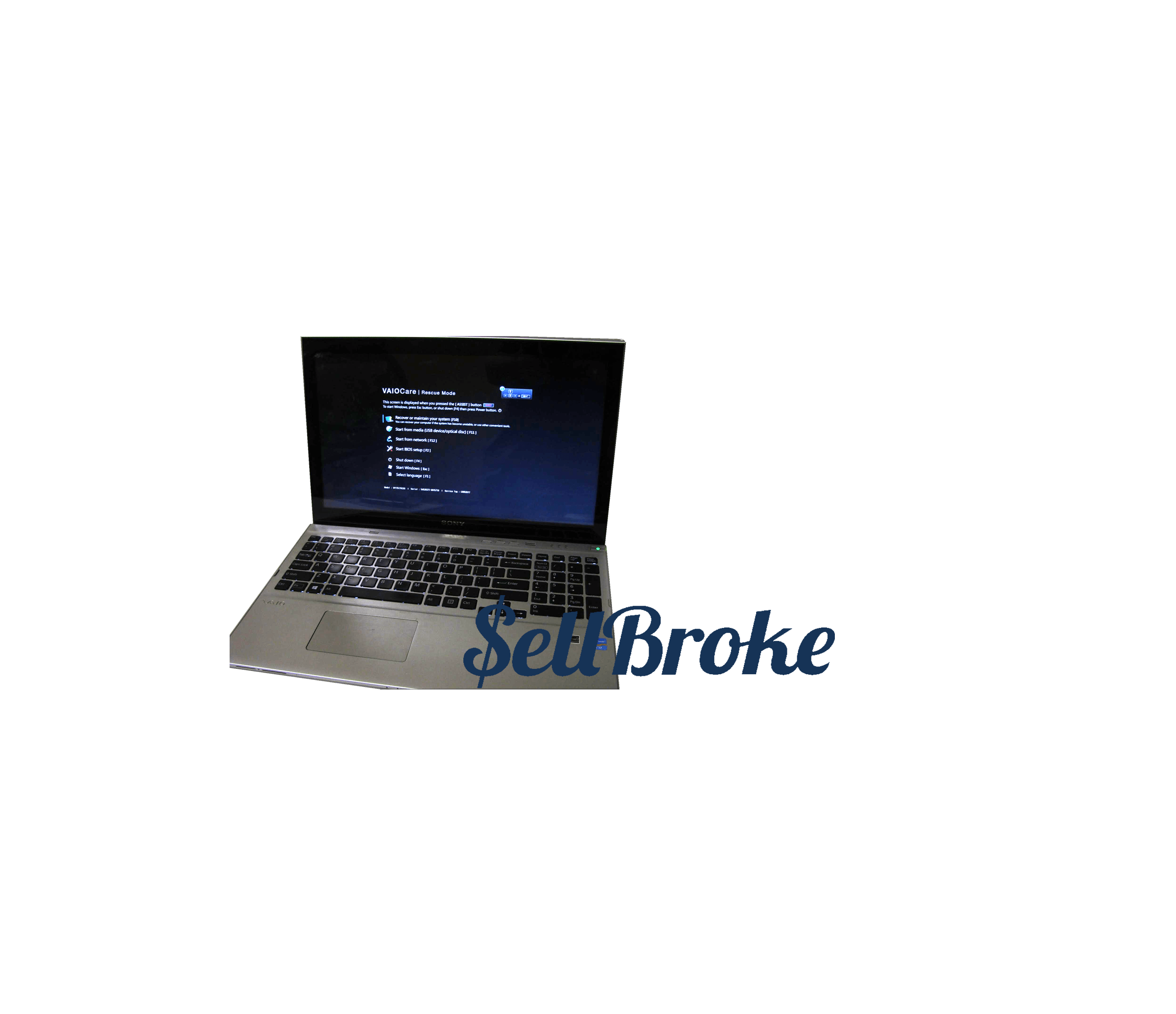 sony vaio recovery disk svt15a11l