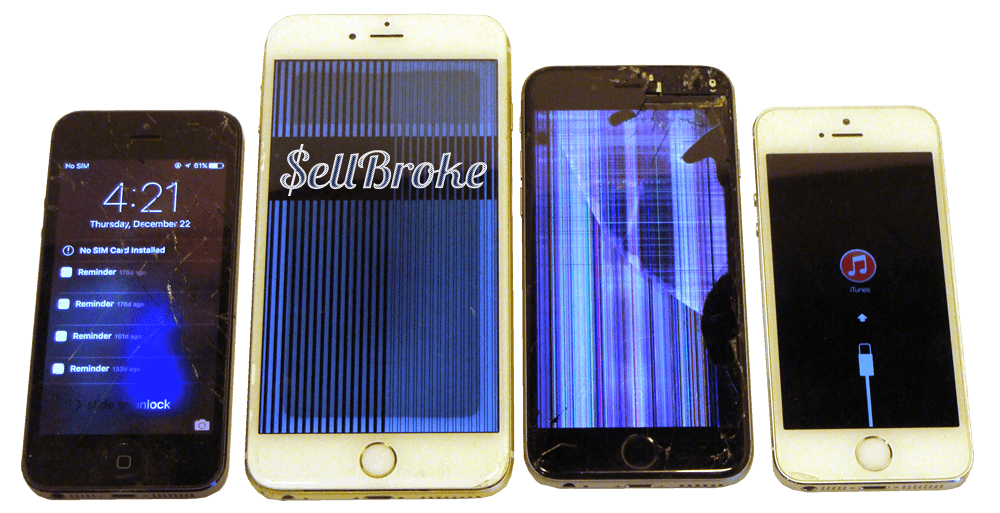 sell cracked cell phone