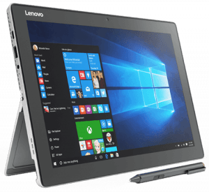 Lenovo Miix 510 Tablet Laptop 2-in-1 and Stylus