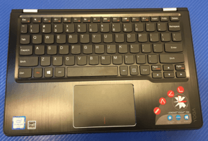 Lenovo Yoga 700 Laptop Palmrest and Keyboard
