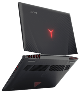 Lenovo Legion Y720 Laptop Back and Bottom