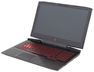 HP Omen 15 2017 Laptop Right Angle
