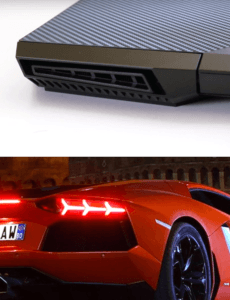 HP Omen 15 design Compared with lamborgini