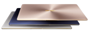 Asus Zenbook 3 Laptops Colors