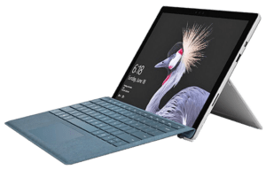 2017 Microsoft Surface Pro Tablet Right Angle