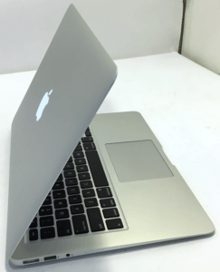 Macbook Air Laptop Left Side from behind